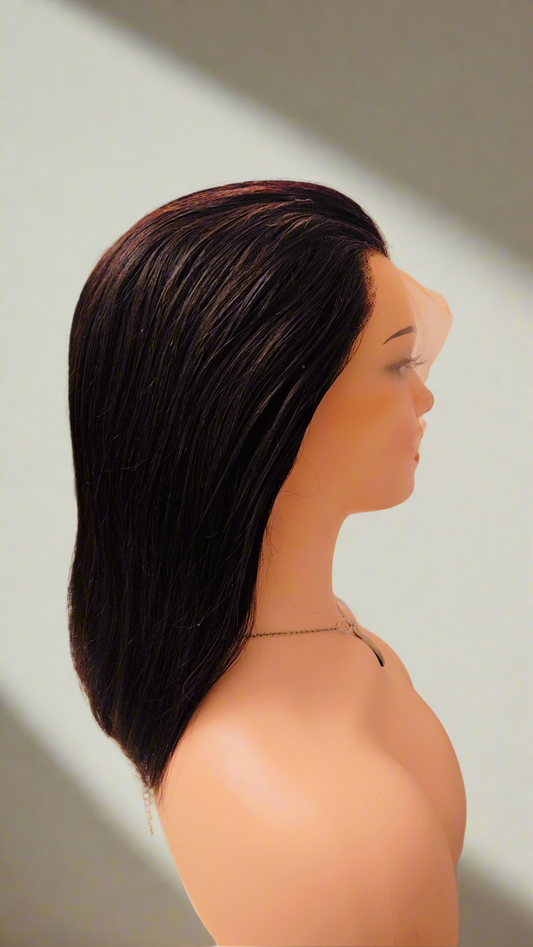 Wigs Human Virgin Remy 14-inch