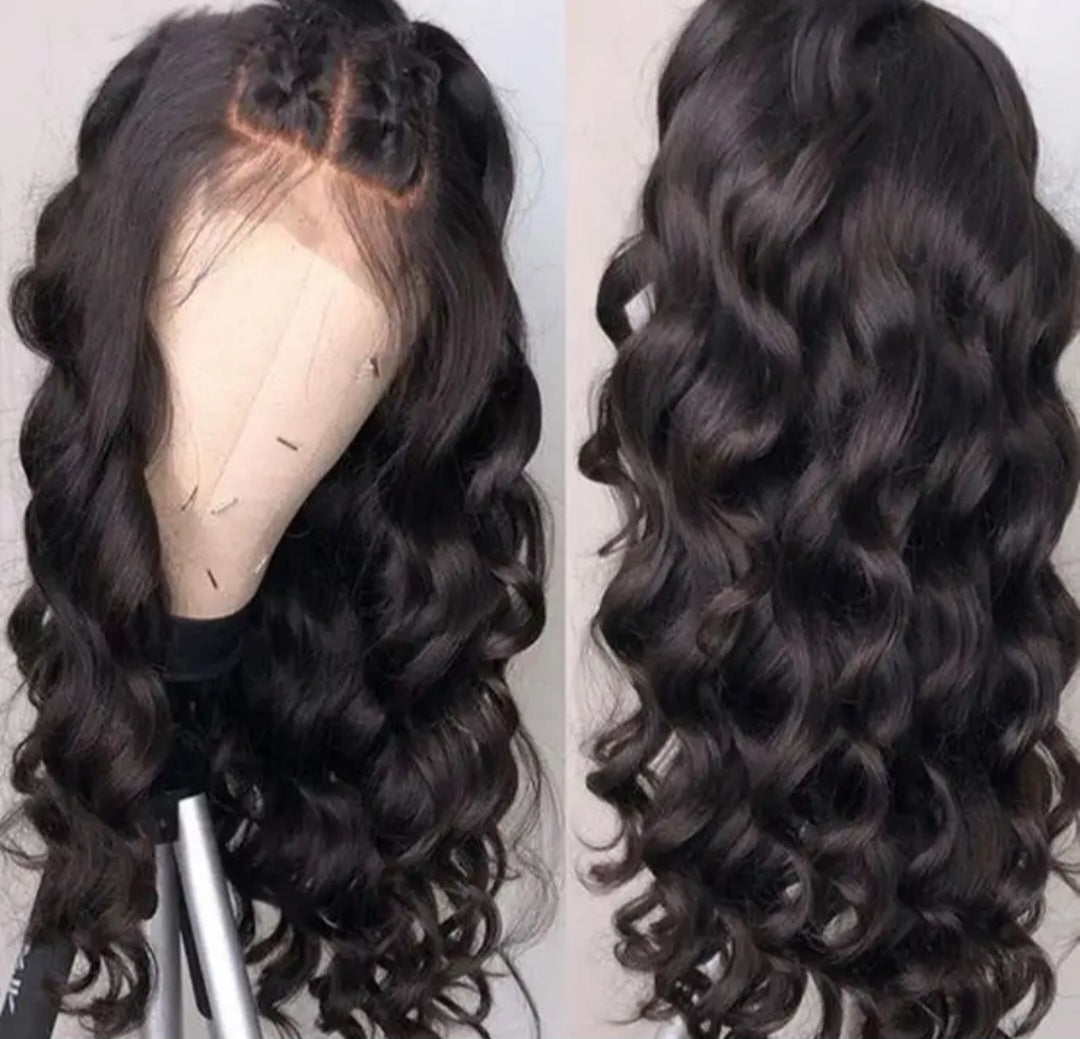 Curly wigs Human Hair 13X4 Lace Frontal curly hair 10A 14-inch