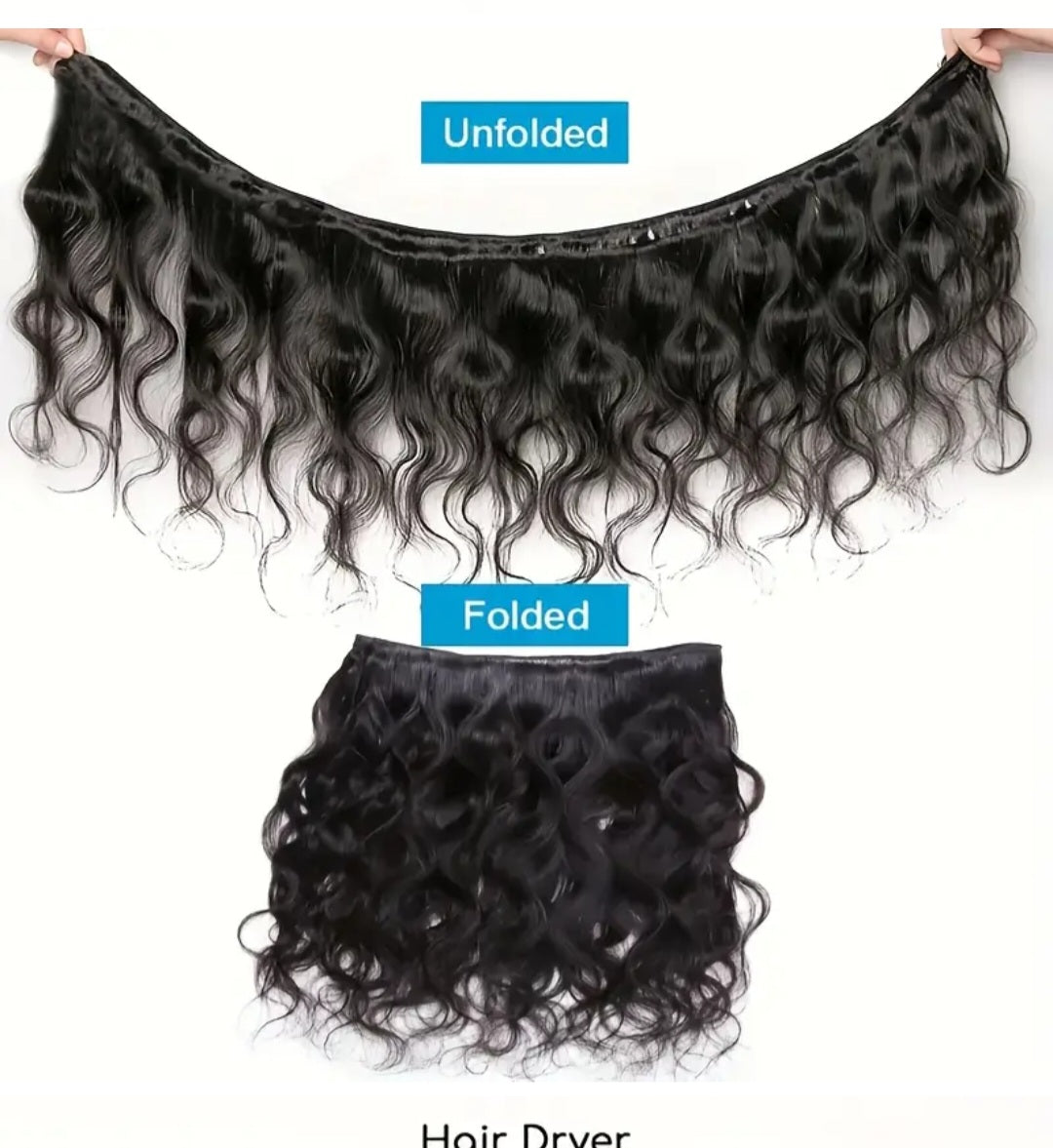 3PCS body wave hai human Hair Bundles 10A Peruvian Brazilian Virgin Human Hair 24-inch Body Wave Bundles Natural Color 100%